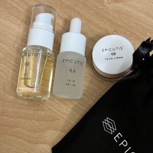 Epicutis Skincare Set - Oil Cleanser, Lipid Serum, Hyvia Crème